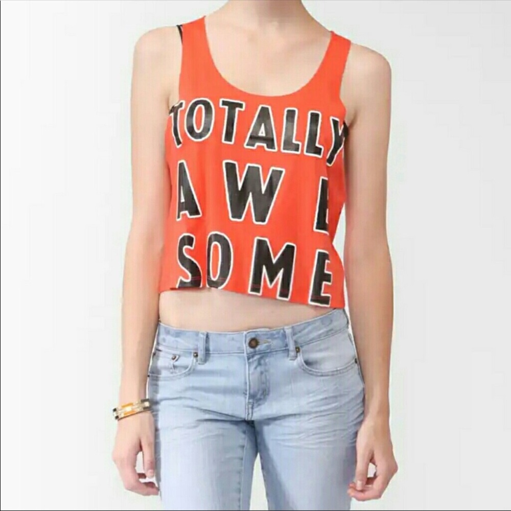 Totally Awesome Crop Top
